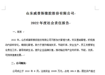 2022年度社會(huì)責(zé)任報(bào)告